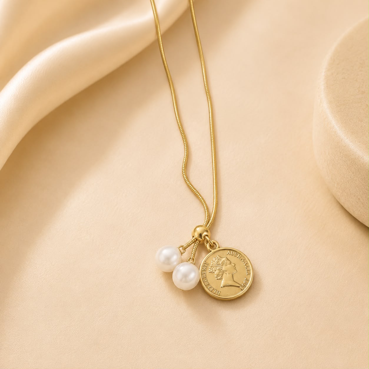 WuZetian Elegant Gold Necklace for Women – Perfect for Any Occasion