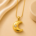 WuZetian Trendy Gold-Plated Necklace for Women – Stylish & Versatile