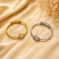 WuZetian Luxury Stainless Steel Bracelet Set by Virsah | Crystal Cuff Bracelets for Women